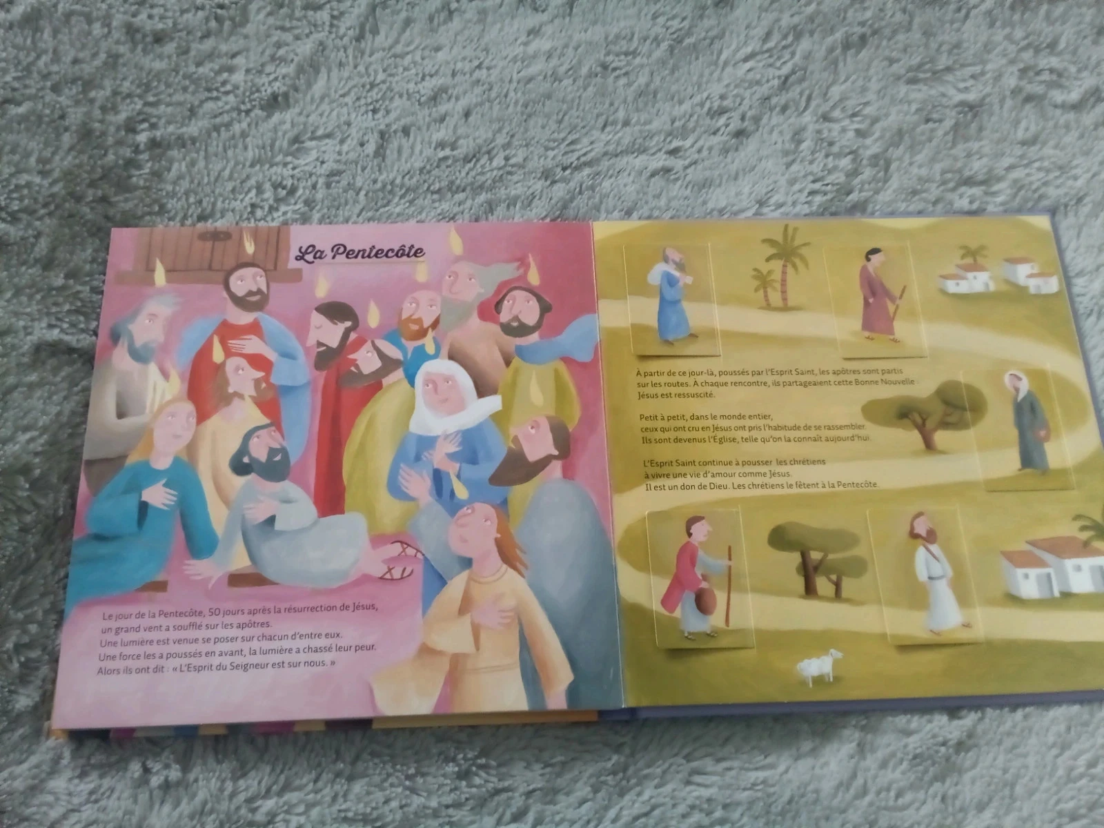 Livre ludiques sur les fêtes chrétiennes + collier croix – photo 7